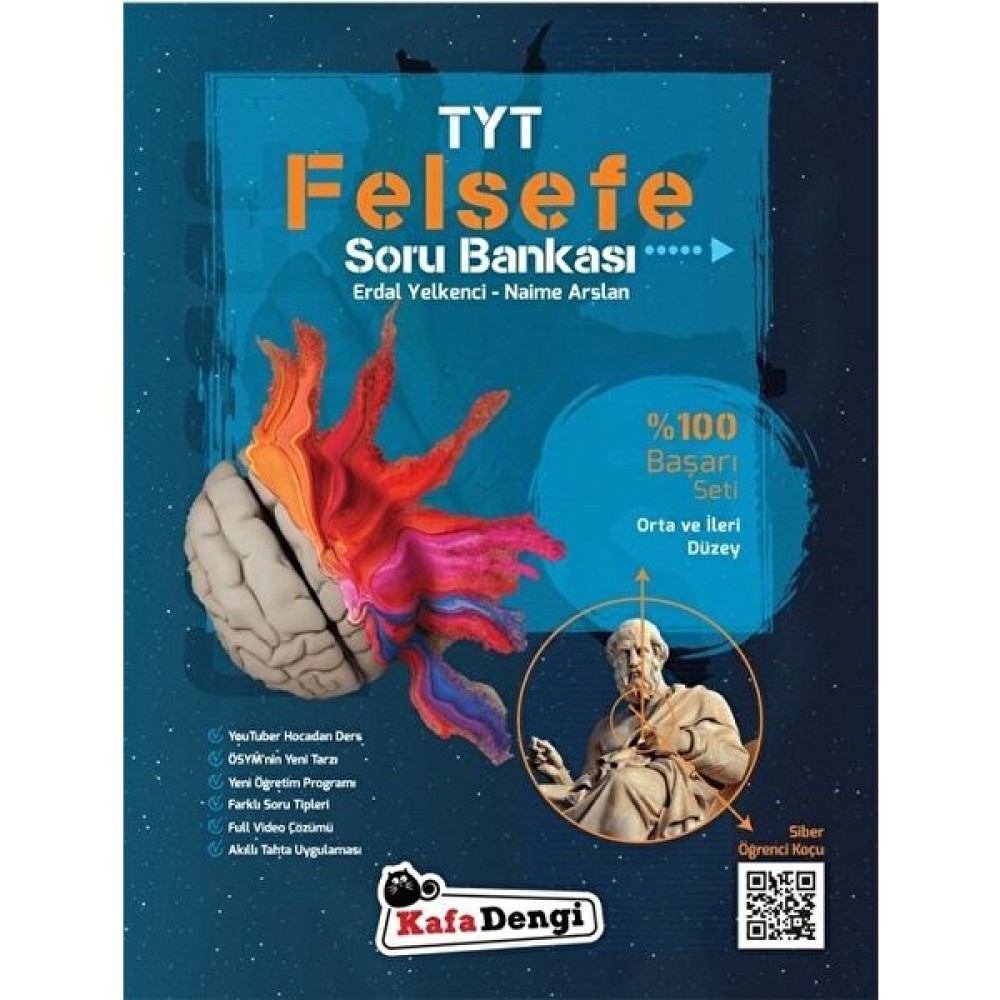 Kafa Dengi Yayınları TYT Felsefe Orta ve İleri Düzey Soru Bankası Temel Yeterlilik Testi (TYT) Fiyatı