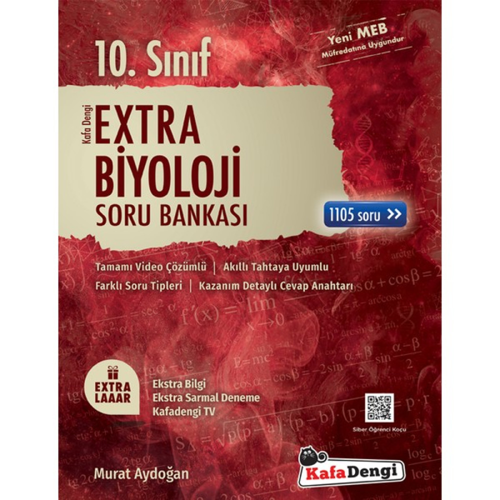 Kafadengi 10. Sınıf Extra Biyoloi Soru Bankası Kaynak Kitapları Fiyatı