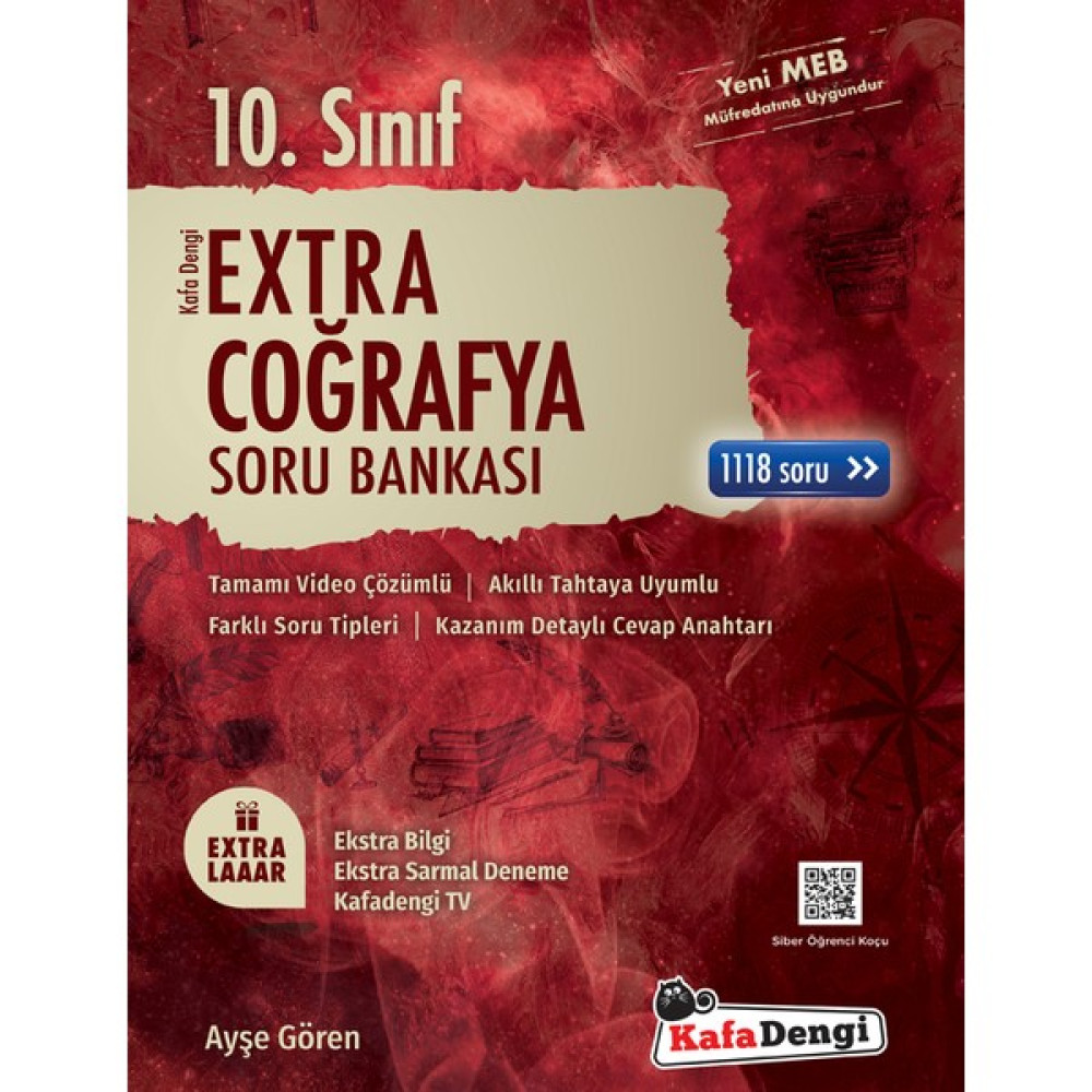 Kafadengi 10. Sınıf Extra Coğrafya Soru Bankası Kaynak Kitapları Fiyatı