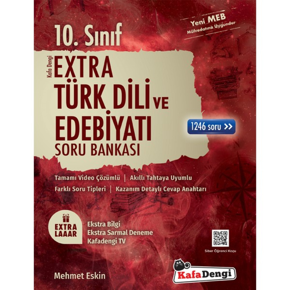 Kafadengi 10. Sınıf Extra Türk Dili ve Edebiyatı Soru Bankası Kaynak Kitapları Fiyatı