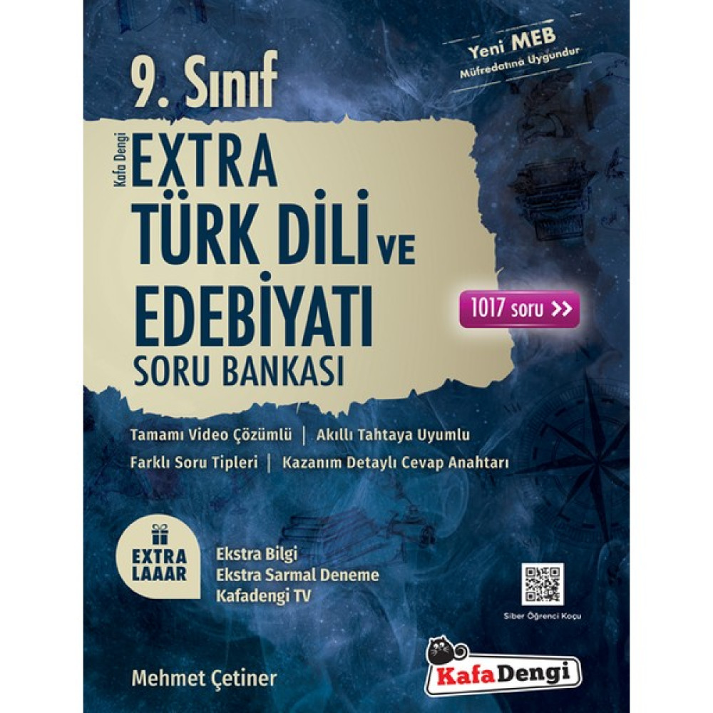 Kafadengi 9. Sınıf Extra Türk Dili ve Edebiyatı Soru Bankası Kaynak Kitapları Fiyatı