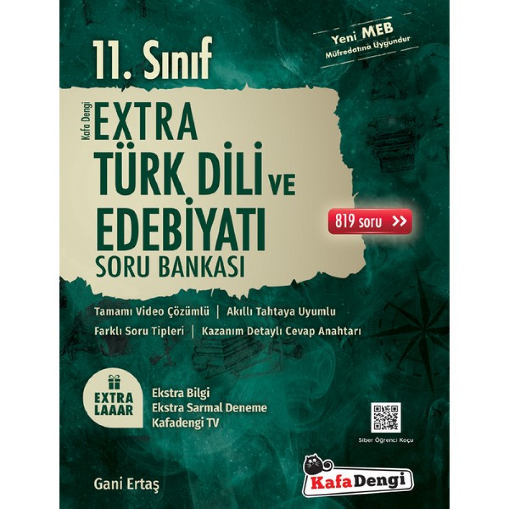 Kafadengi Yayınları 11. Sınıf Extra Türk Dili ve Edebiyatı Soru Bankası Kaynak Kitapları Fiyatı