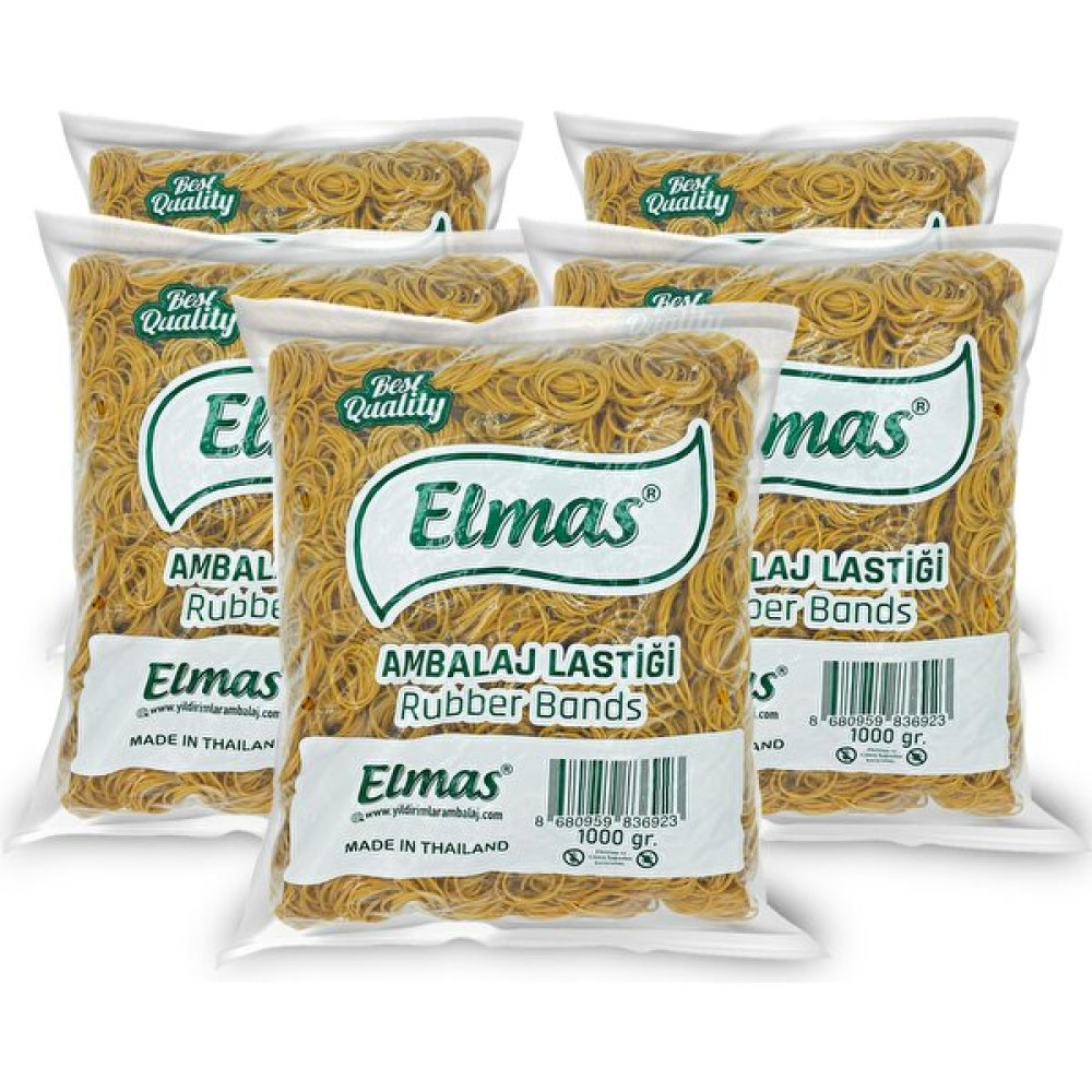 Kafem Elmas Ambalaj Lastiği 40 mm 5 Paket x 1000 Gram Ofis Malzemeleri Fiyatı