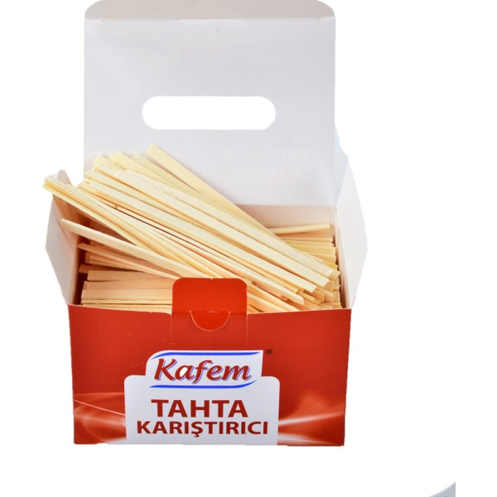 Kafem Tahta Karıştırıcı 11 cm Paket Içi 500' Lü , 5 Paket Mutfak Sarf Malzemeleri Fiyatı