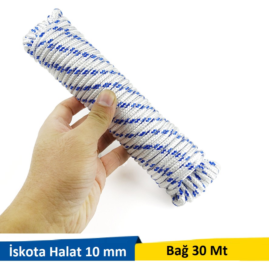 Kafenn Iskota Örgülü Halat 10 mm 30 mt Diğer Fiyatı