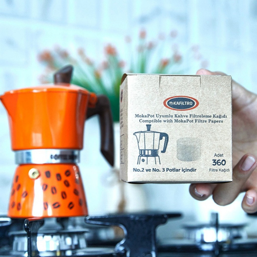 Kafiltro Mokapot Kahve Filtresi - Moka Pot - 1 Paket Diğer Fiyatı