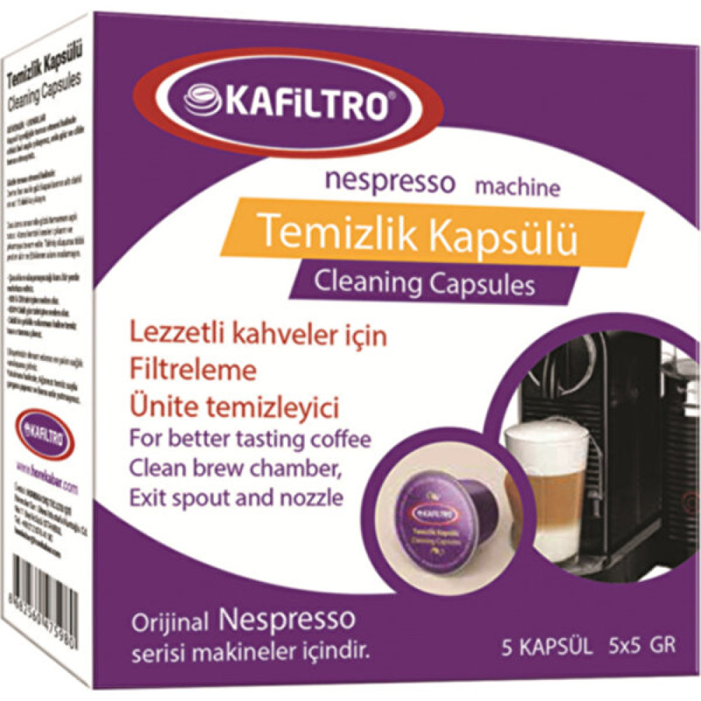 Kafiltro Nespresso Kahve Makinesi Temizleme Deterjanı Elektrikli Mutfak Aletleri Aksesuarı Fiyatı