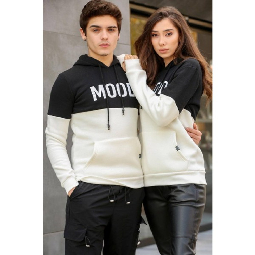 Kaftan Giyim Sevgili Kombini Mood Baskılı Çift Renk Sweatshirt Satış 1 Adet Fiyatıdır Bayan Sweatshirt Fiyatı
