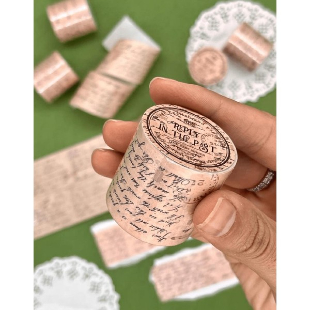 Kağıt Gemi Dükkan Retro Geçmişten Cevaplar Kraft Kağıt Washi Bant / Washi Tape / Bullet Journal / Scrapbook/ Vintage Not Defteri & Bloknot Fiyatı
