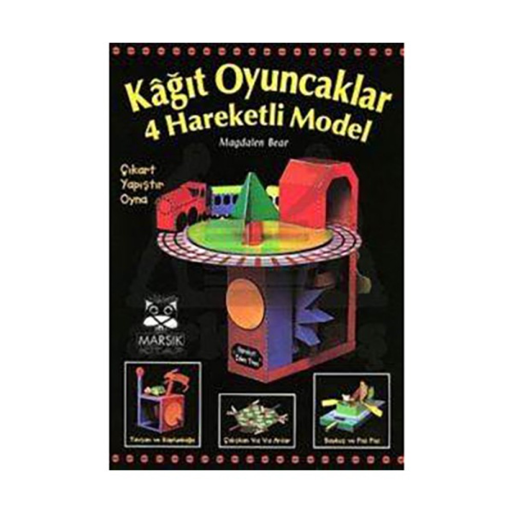 Kağıt Oyuncaklar 4 Hareketli Model-Magdalen Bear Okul Öncesi Eğitici & Öğretici Kitaplar Fiyatı
