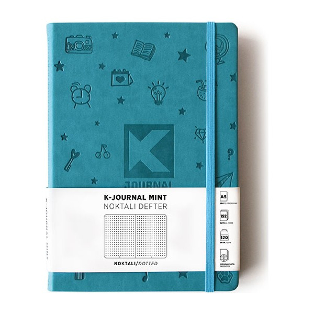 Kagito K-Journal Noktalı Defter Turkuaz Defter Fiyatı