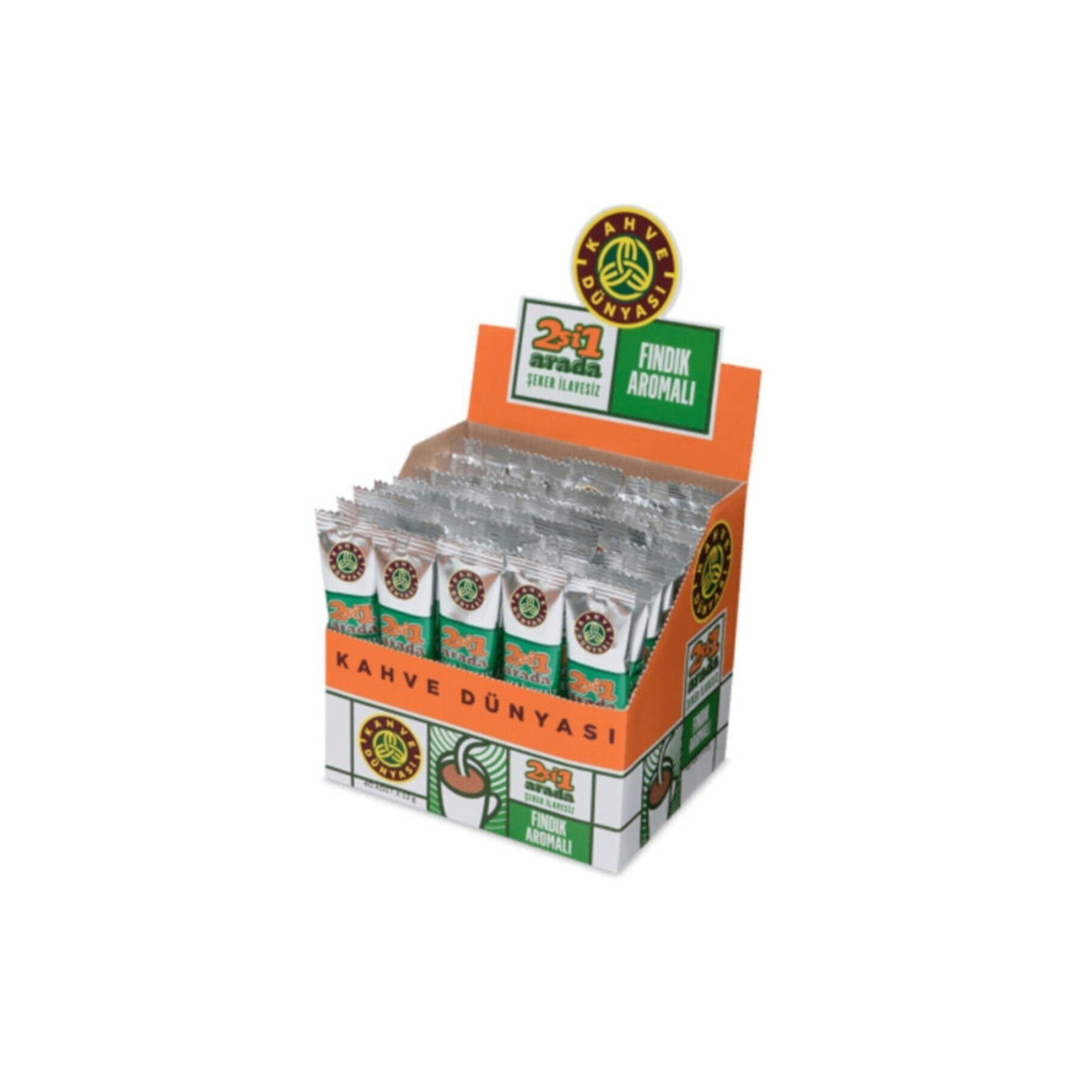 Kahve Dünyası 2si 1 Arada Fındıklı 40lı Paket Kahve Fiyatı