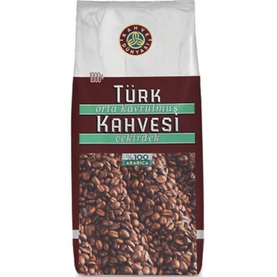 Kahve Dünyası Orta Kavrulmuş 1000 gr Türk Kahvesi Çekirdek Kahve Fiyatı