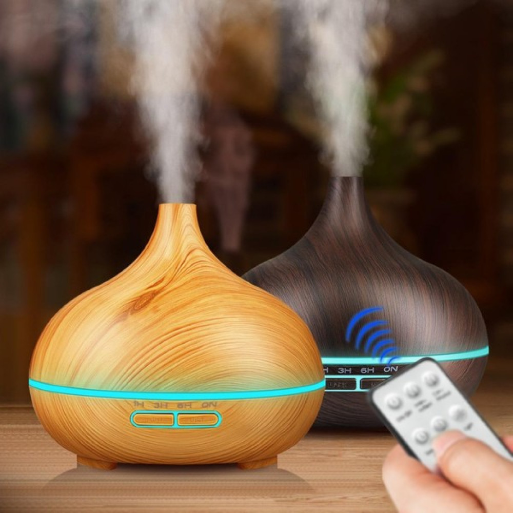 Kahverengi 7 LED Işıklı Aromatik Oda Kokusu Hava Nemlendirici 550 ml Kahve Aroma Difüzörü - Açık Kahve Hava Temizleme - Nemlendirme Cihazları Fiyatı