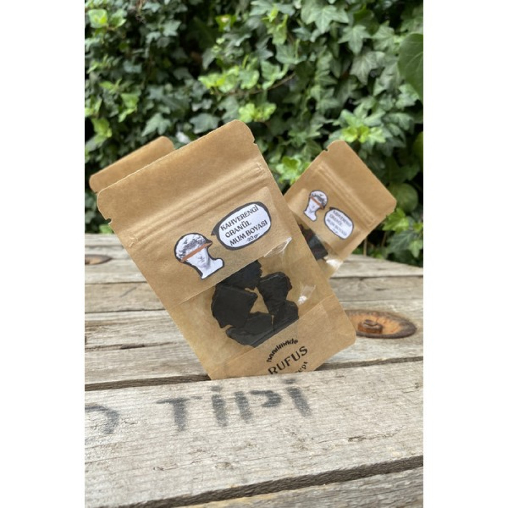 Kahverengi Granül Mum Boyası ( 20 gr ) Dekoratif Mum Fiyatı
