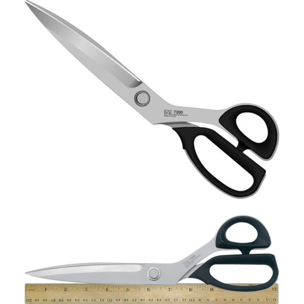 Kai 7300 Plastik Saplı Pastal Kumaş Kesim Makası ( 12 Inch ) Makas Fiyatı