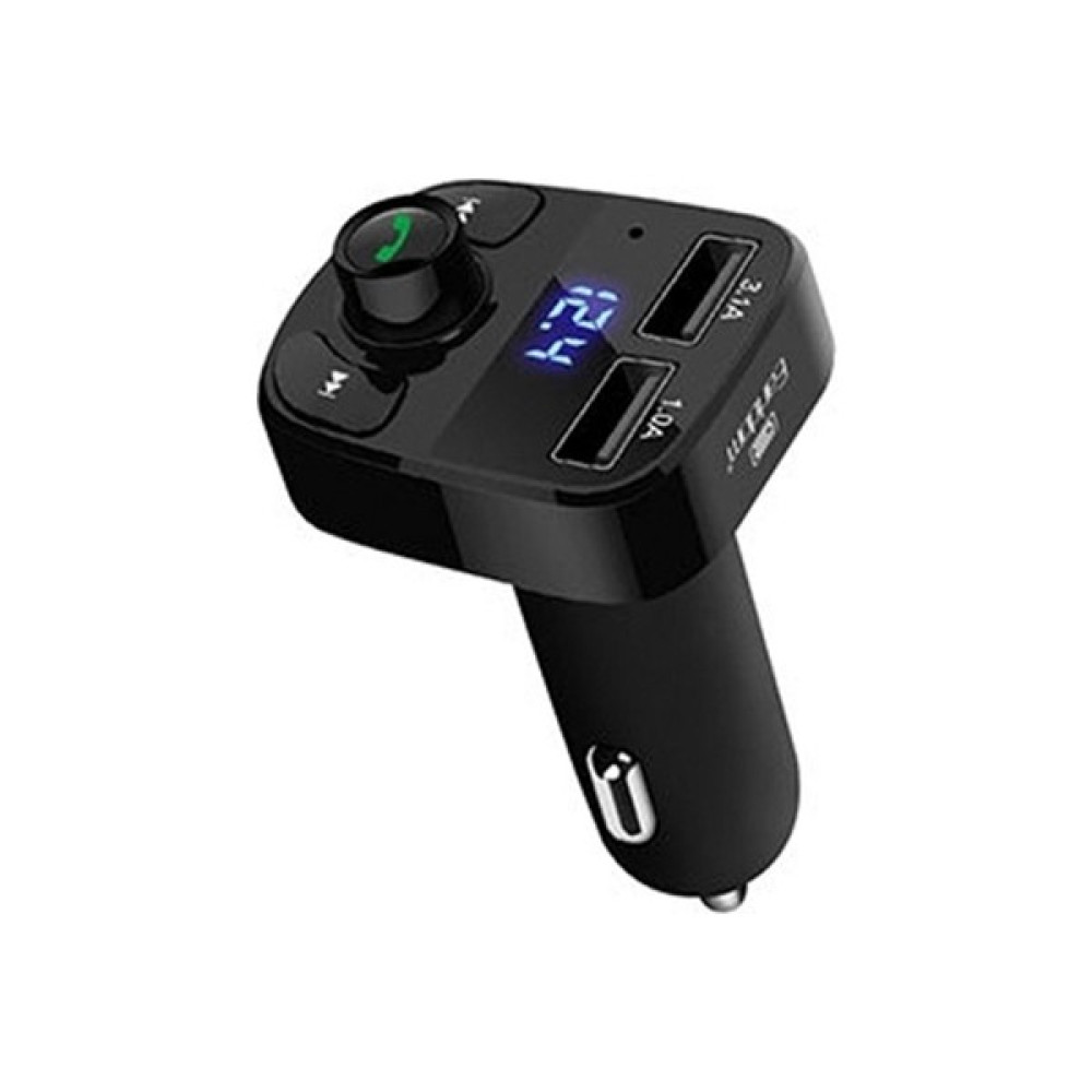 Kai Bluetooth Transmitter Mp3 Araç Şarjı Araç Kiti ET-M29 - Siyah Cep Telefonu Araç Kiti Fiyatı