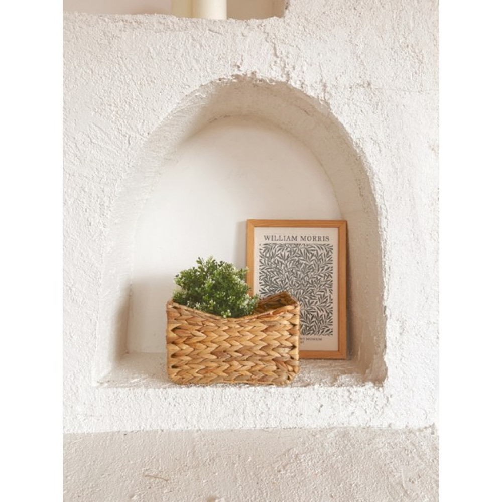 Kai Home Hasır Sağlam Su Sümbülü 25X15X15CM Düzenleyici/sepet/organizer Sepet Fiyatı