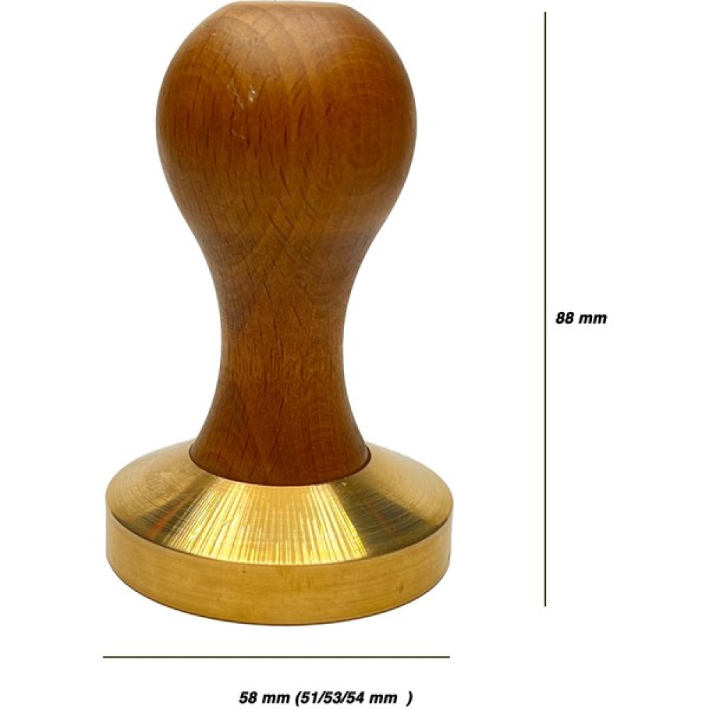 Kaira Espresso Tamper Kayın/prinç Taban - 58 mm Oto Boyaları Fiyatı