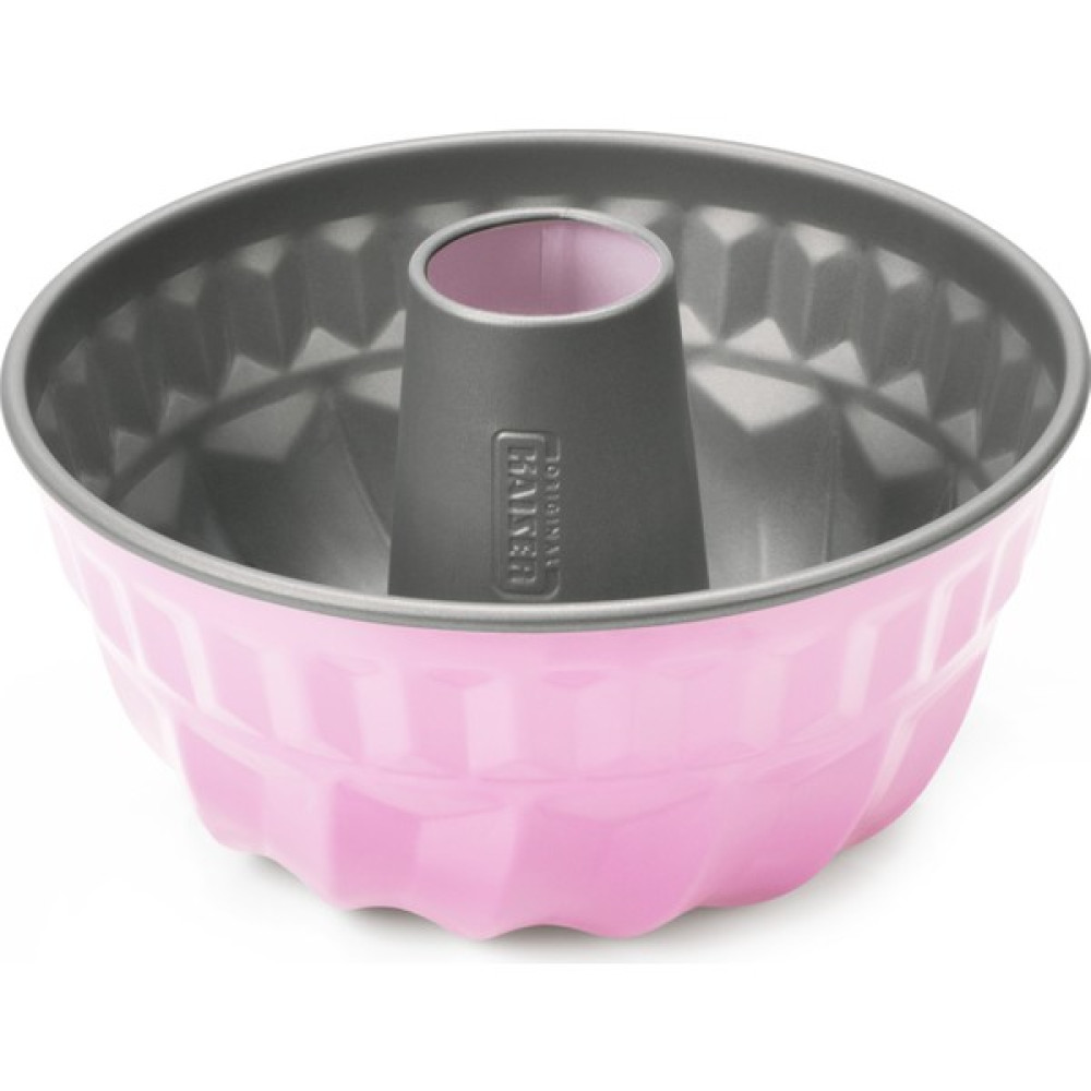 KAISER Colour Borulu Kek Kalıbı Pembe 22 Cm Kek Kalıpları Fiyatı