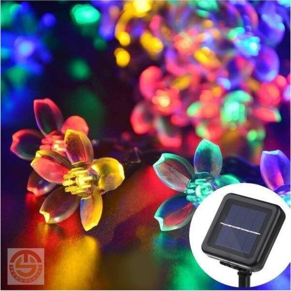 Kaite Solar 50 Ledli Çiçekli Rgb Bahçe Aydınlatma Dekorasyon Güneş Enerjili Dış Mekan & Bahçe Oyuncakları Fiyatı