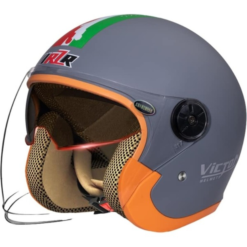 Kaixuan Açık Motosiklet Kaskı (Yurt Dışından) - Standart - Gri Motorsiklet Kaskları Fiyatı