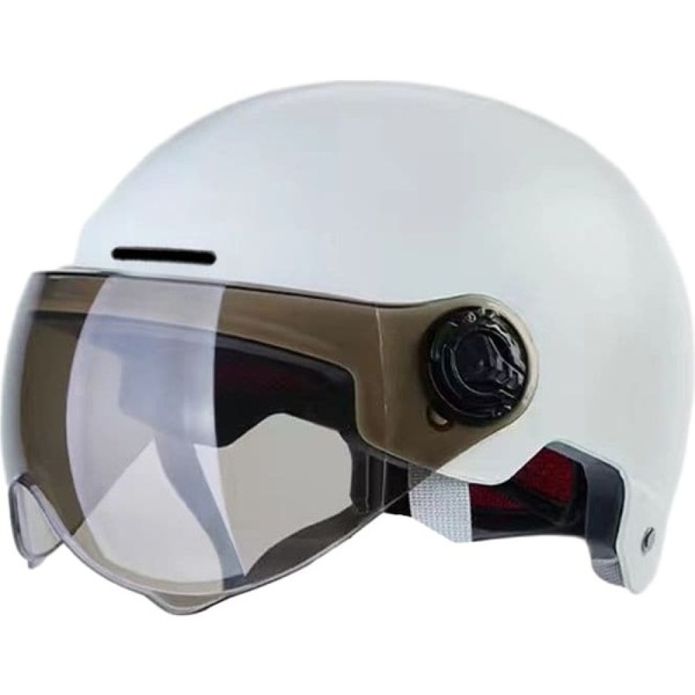 Kaixuan Güneş Koruma 3c Yarım Kask Motosiklet Emniyet Kaskı (Yurt Dışından) - Beyaz - Standart Motorsiklet Kaskları Fiyatı