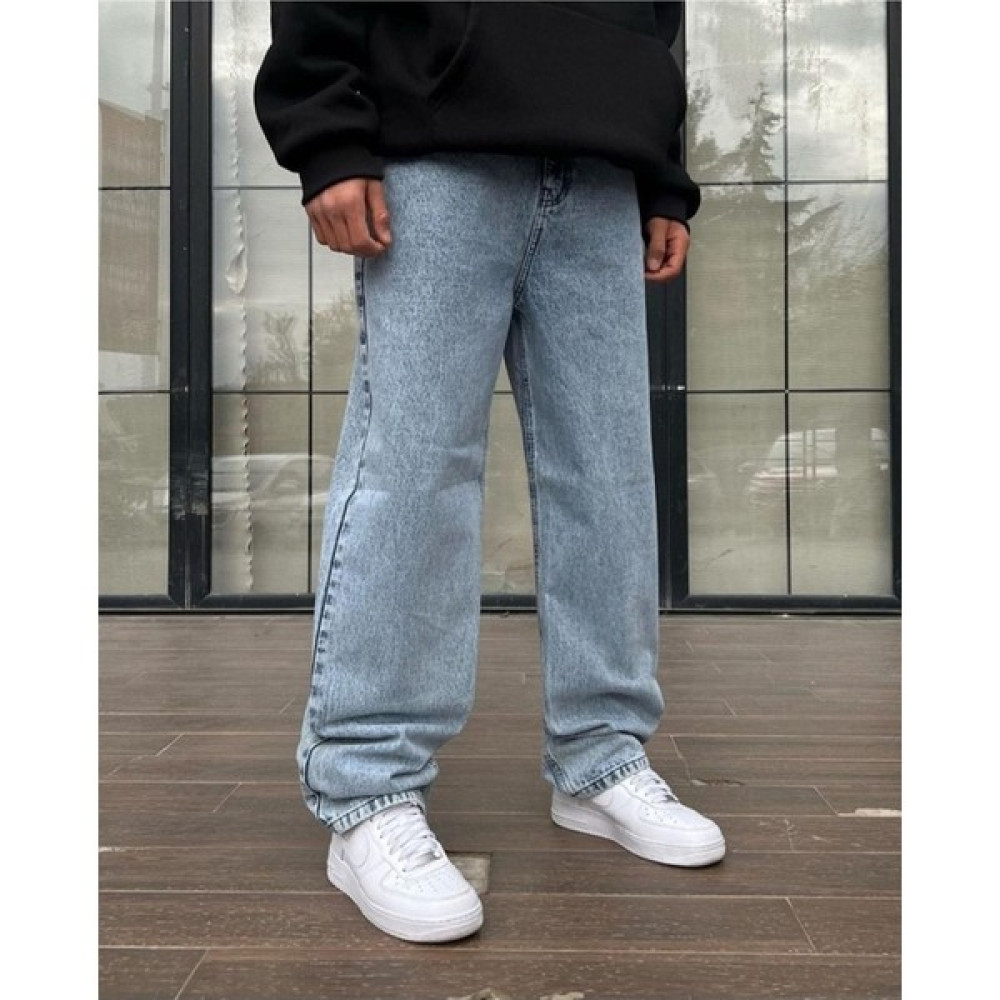 Kaizer Denim Buzmavi Baggy Pantalon Erkek Erkek Jeans / Kot Pantolon Fiyatı