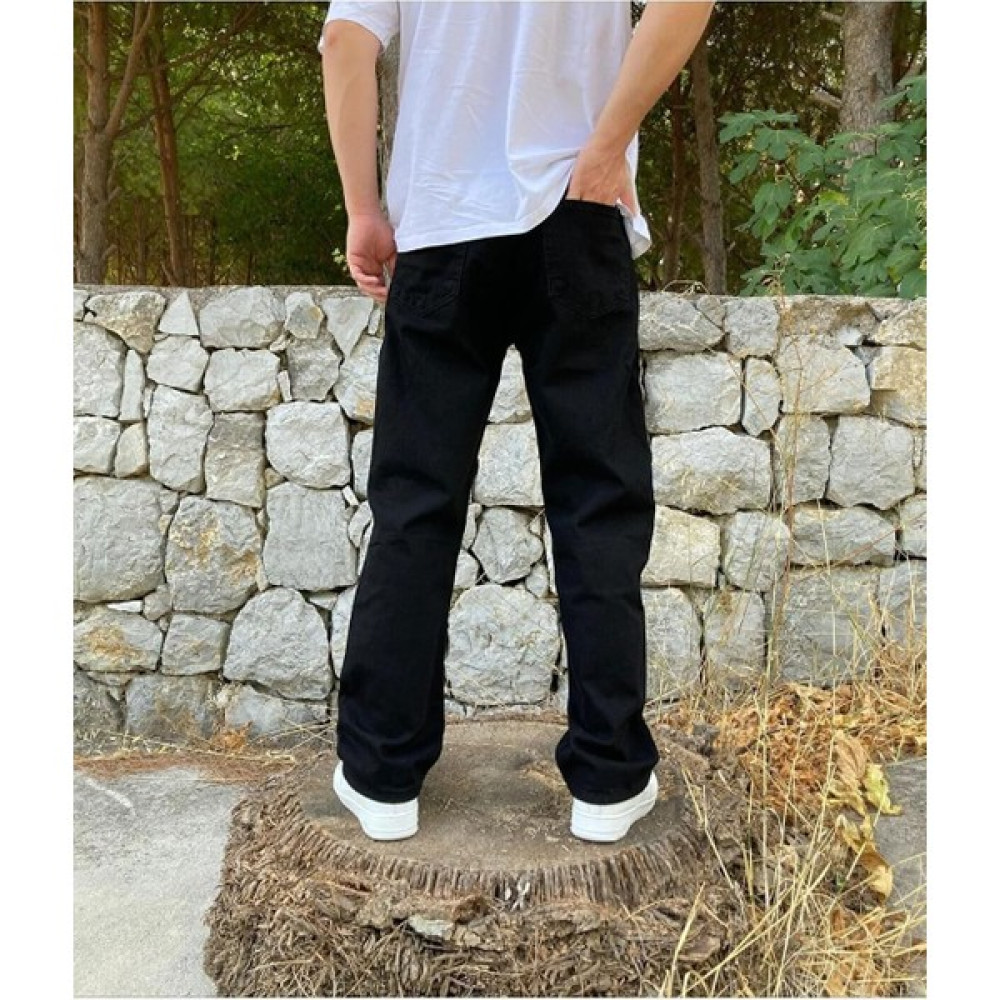 Kaizer Denim Siyah Baggy Pantolon Erkek Pantolon Fiyatı