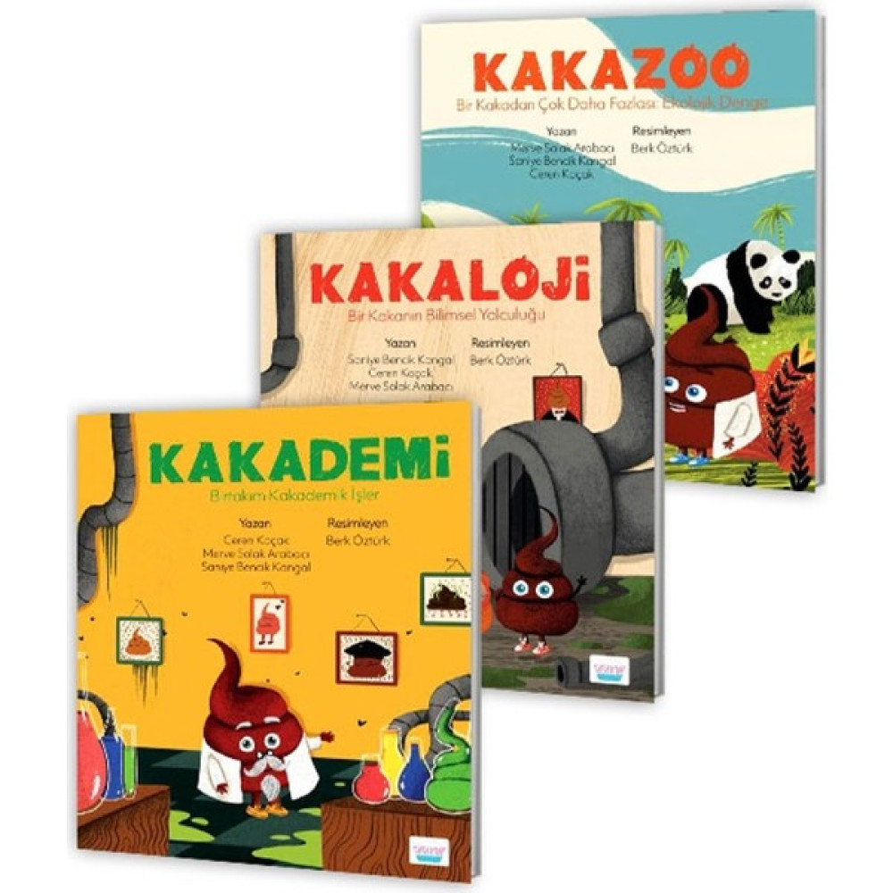 Kakaloji Seti (3 Kitap Takım) - Merve Solak Arabacı Okul Öncesi Eğitici & Öğretici Kitaplar Fiyatı