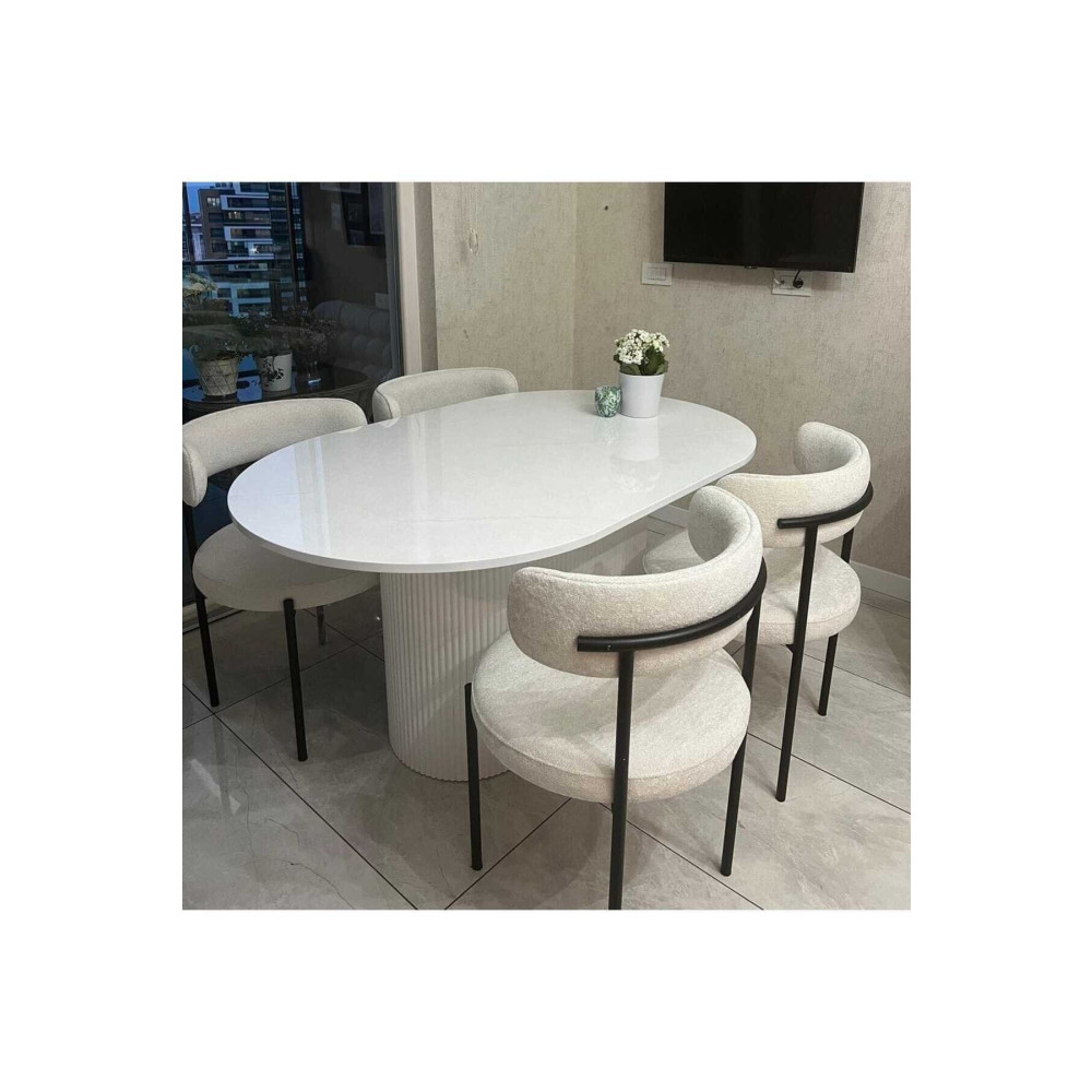 Kaktüs Avm 4lü Teddy Sandalye Mutfak Sandalyesi Salon Sandalyesi Cafe Restaurant Sandalyesi Masa - Sandalye & Tabure Fiyatı