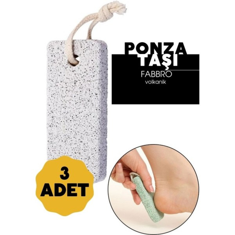 KaktüsKedi 3 ADET Ponza Taşı 711672 Ayak Bakımı Fiyatı