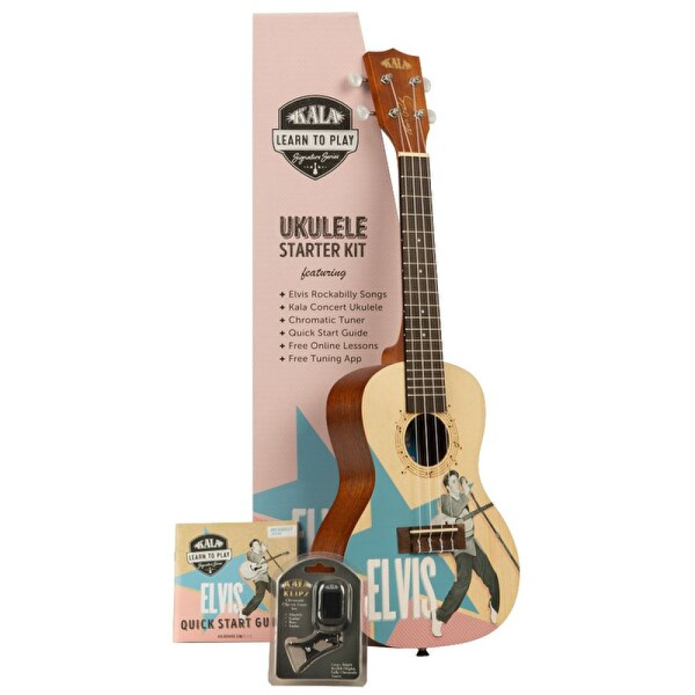 Kala Elvis Rockabilly Concert Ukulele Eğitim Seti Telli Çalgılar Fiyatı