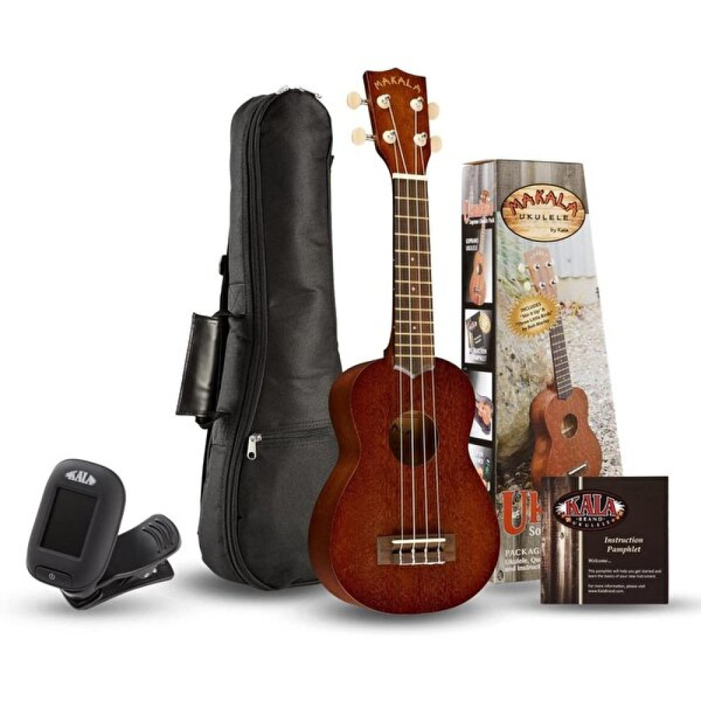 Kala MK-S/Pack Makala Soprano Ukulele Seti (Natural) Telli Çalgılar Fiyatı