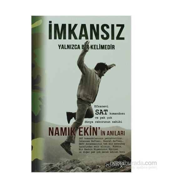 Kalan Yayınları İmkansız Yalnızca Bir Kelimedir - Namık Ekin, Normal Boy Türkçe Basım Anılar Diğer Fiyatı