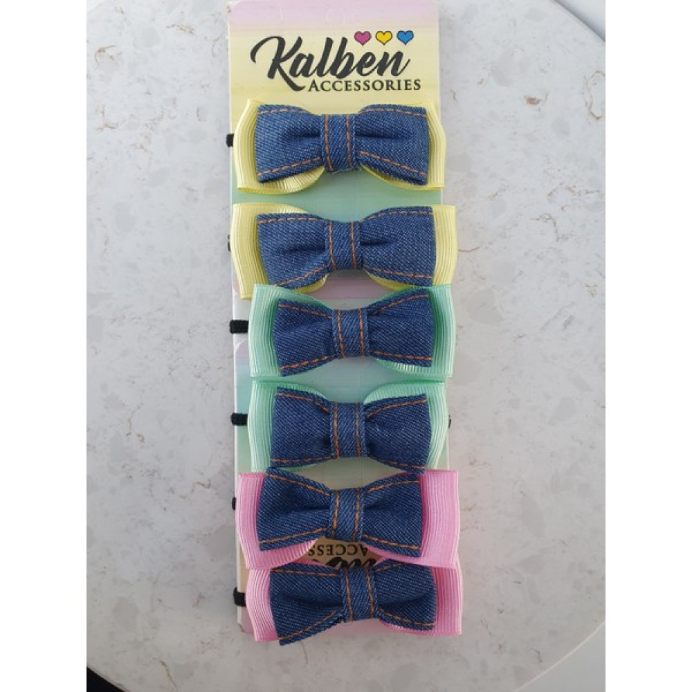 Kalben Accessories 6 Adet Fiyonk Lastikli Çocuk Saç Tokası, Çocuk Toka Seti, Saç Tokası, Lastikli Toka Seti Toka, Taç & Saç Bandı Fiyatı