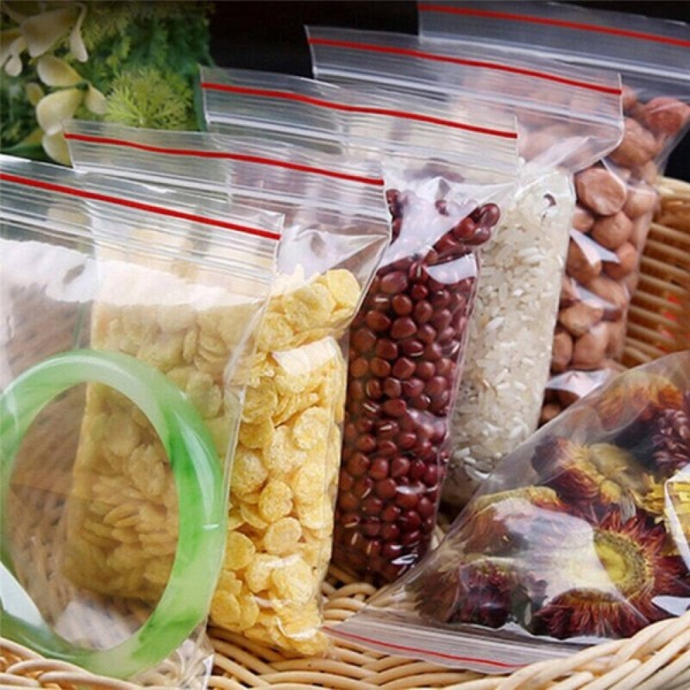 Kalbi Ticaret Kilitli Torba 26X36 cm 100'LÜ Kilitli Naylon Poşet Şeffaf Torba - 26 x 36 cm Buzdolabı Poşeti Fiyatı