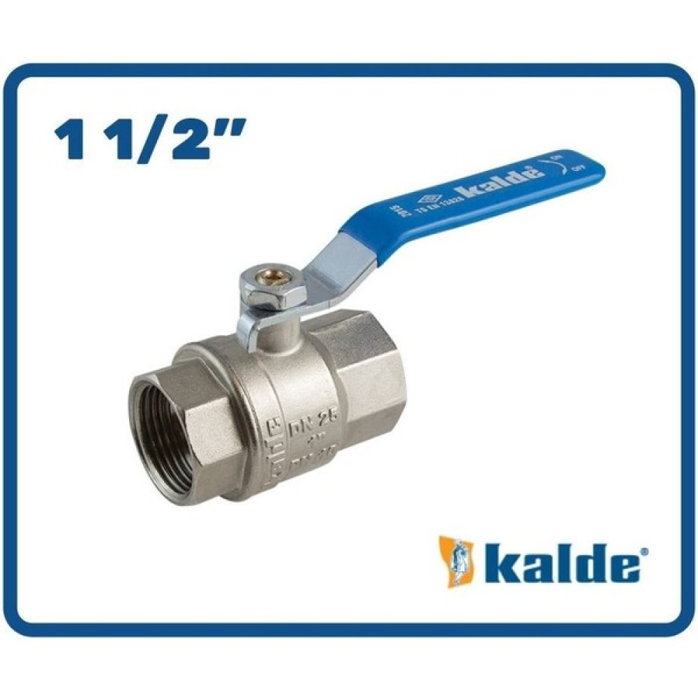 Kalde Küresel Vana 1 1/2" PN10 Nalburiye & Hırdavat Fiyatı