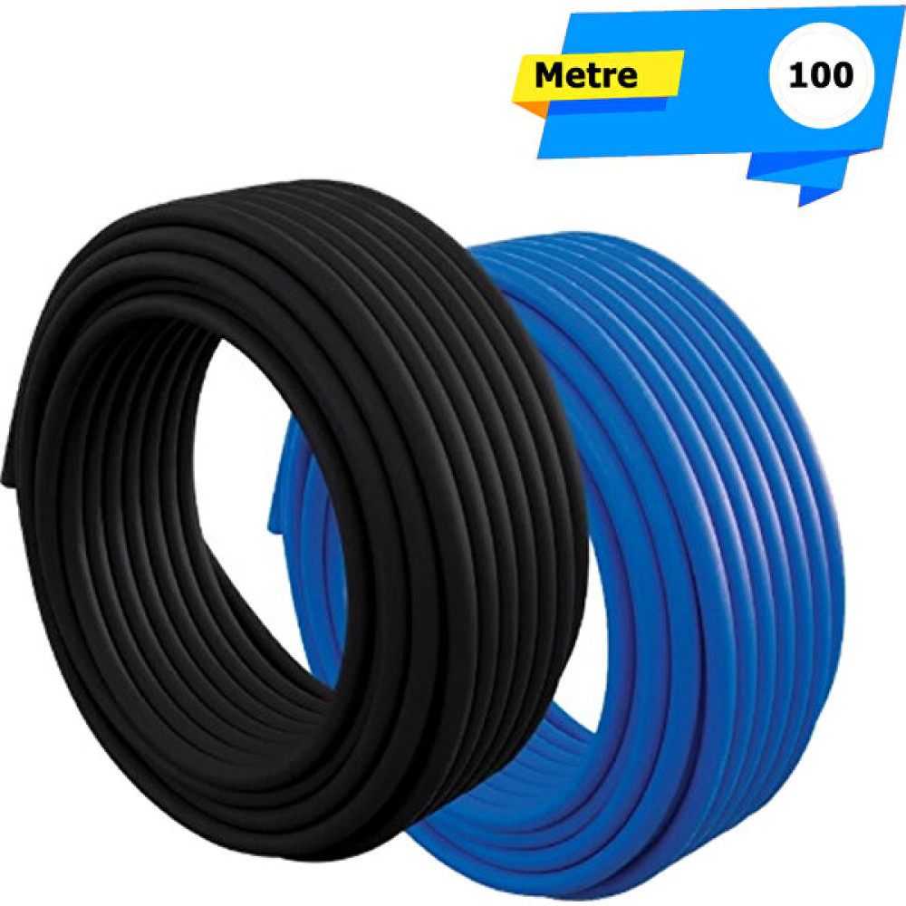 Kalde PE100 32X16 Atü Mavi-Siyah Polietilen Kangal Boru Orijinal 100 Metre Bahçe Malzemeleri Fiyatı
