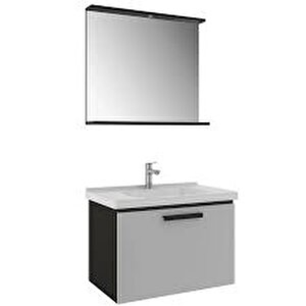 Kale Banyo Kale Gris 80 Cm Siyah Gri Banyo Dolabı Takımı Banyo Dolabı / Mobilyası Fiyatı