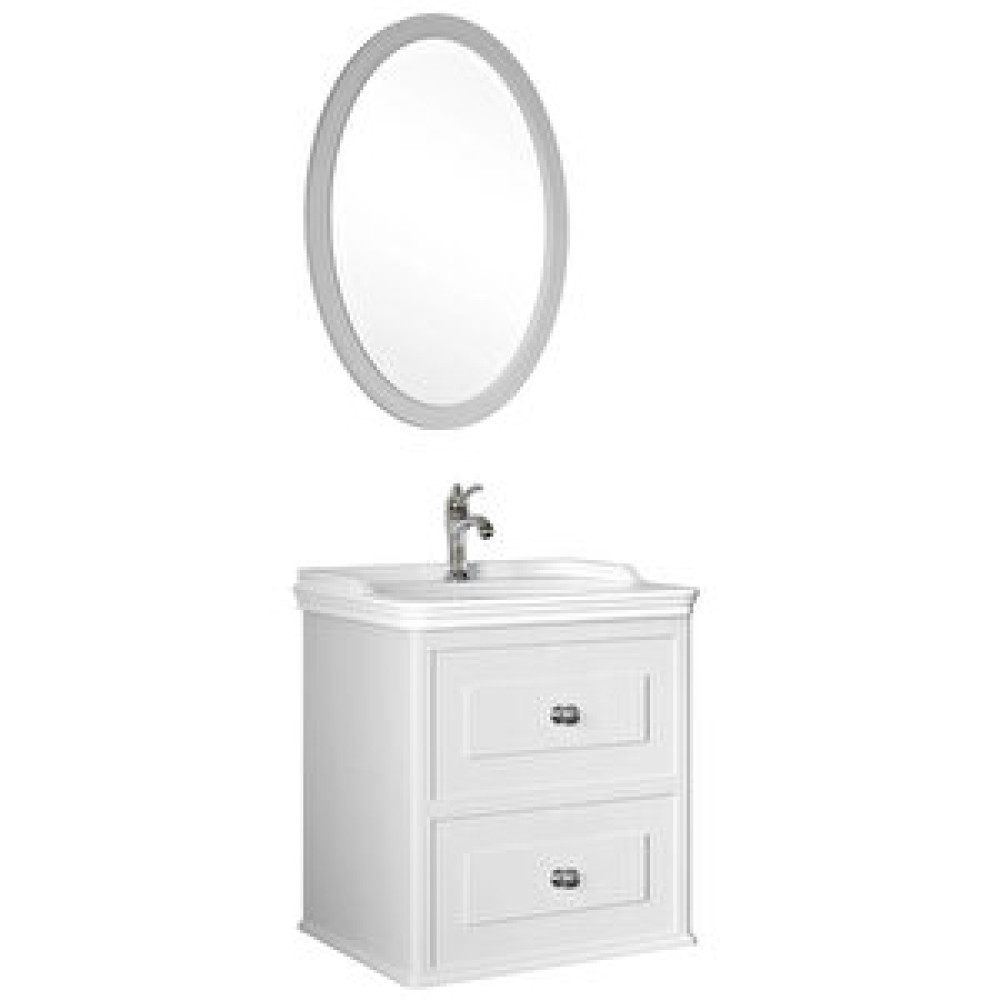 Kale Banyo Kale Miro 65 Cm Mat Beyaz Banyo Dolabı Takımı Banyo Dolabı / Mobilyası Fiyatı