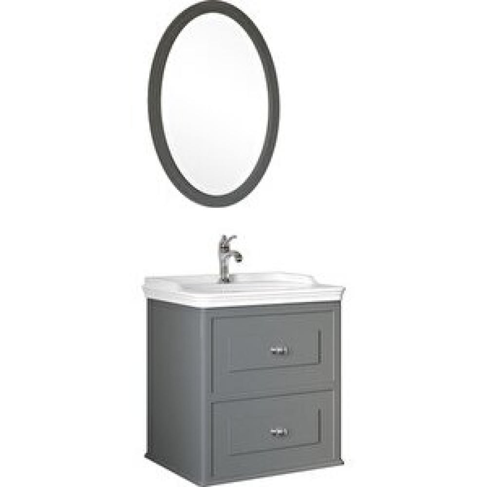 Kale Banyo Kale Miro 65 Cm Mat Gri Banyo Dolabı Takımı Banyo Dolabı / Mobilyası Fiyatı