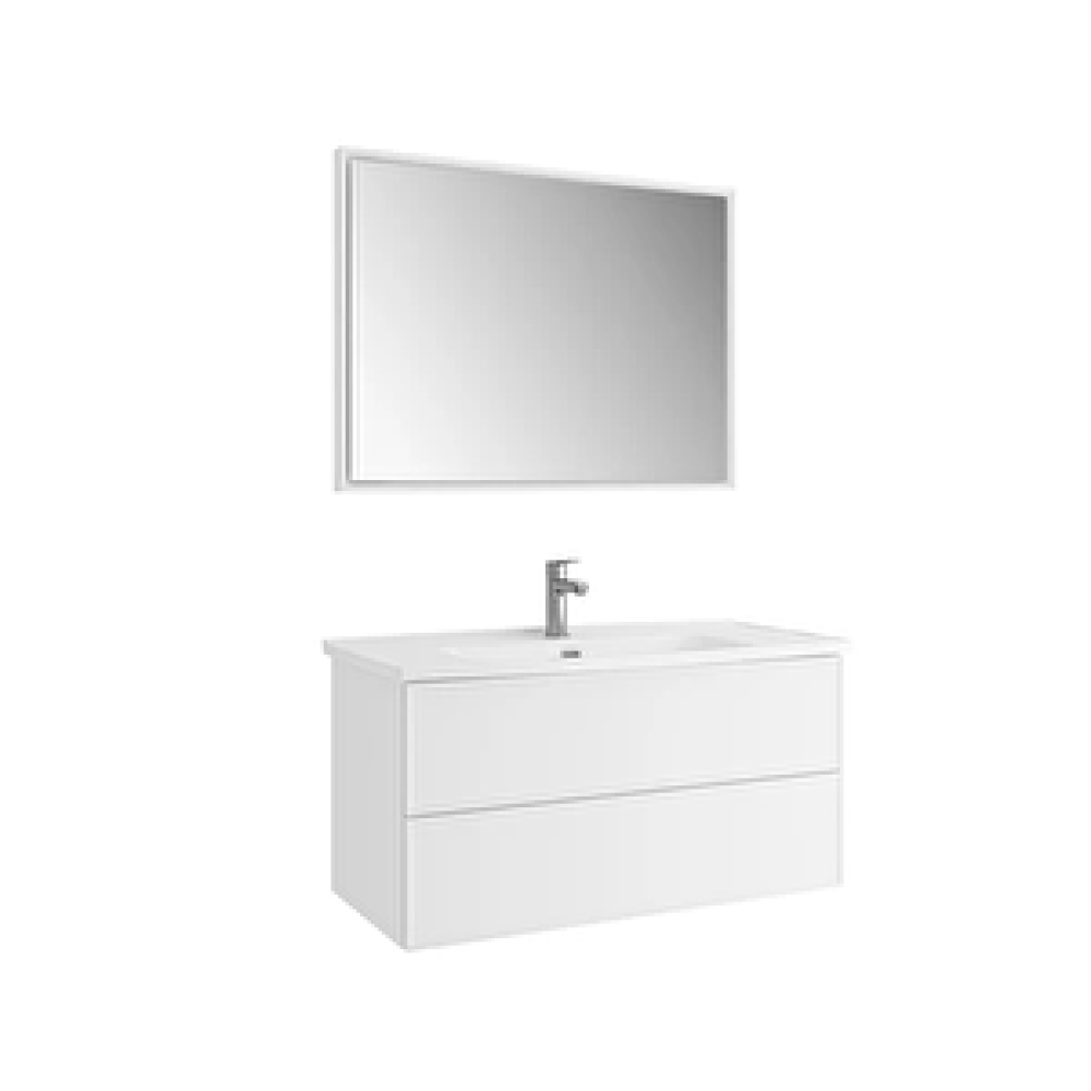 Kale Banyo Kale Zeta 80 Cm Set Mat Beyaz Banyo Dolabı / Mobilyası Fiyatı
