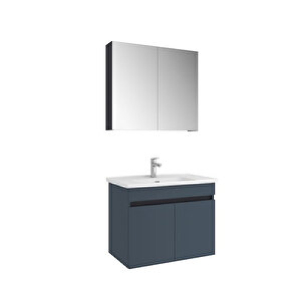 Kale Banyo Ritim 80 Cm Banyo Dolabi Seti Antrasit. Banyo Dolabı / Mobilyası Fiyatı