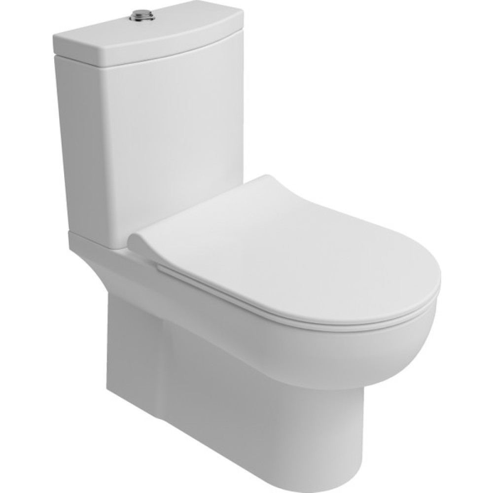 Kale Idea 2.0 Unıversal Klozet Taharet Delıklı+Alttan Çıkıslı Rezervuar+ Ultra Slım Smartkapak - Beyaz Klozet Fiyatı