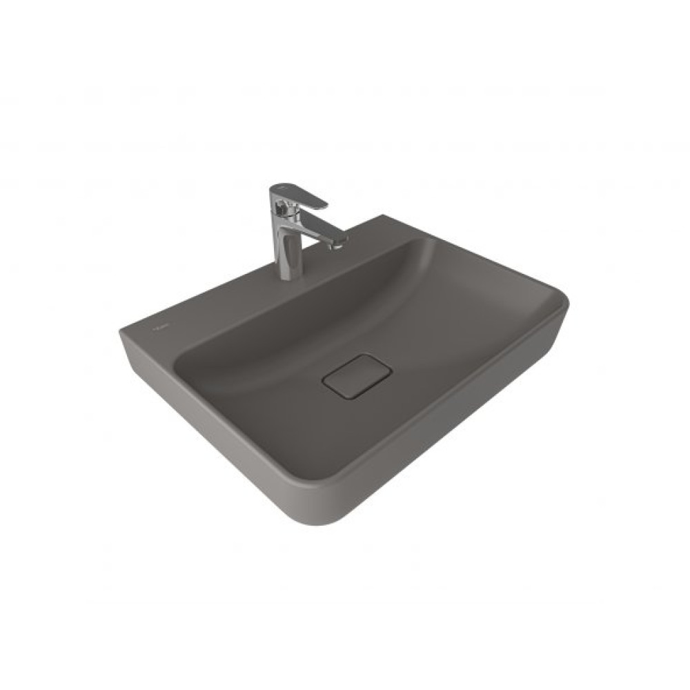 Kale Zero 2.0 60X45 Dikgortgen Lavabo Mat Antrasit-Gri Lavabo Fiyatı