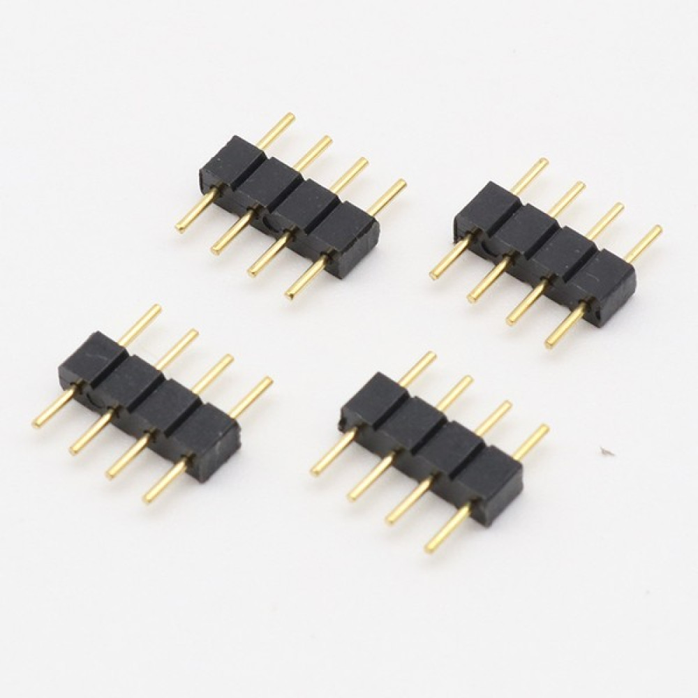 Kaled LED Konnektör Birleştirme Rgb Erkek Jumper Uç 4 Pin Iğne (30 Adet) Led Aydınlatmalar Fiyatı