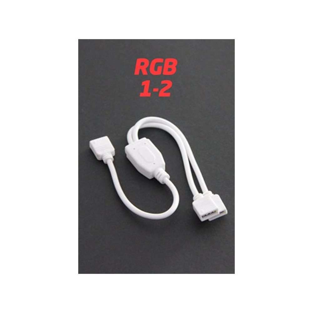 Kaled Rgb LED Çoğaltma ve Uzatma Kablosu 1 Giriş 2 Çıkış Led Aydınlatmalar Fiyatı