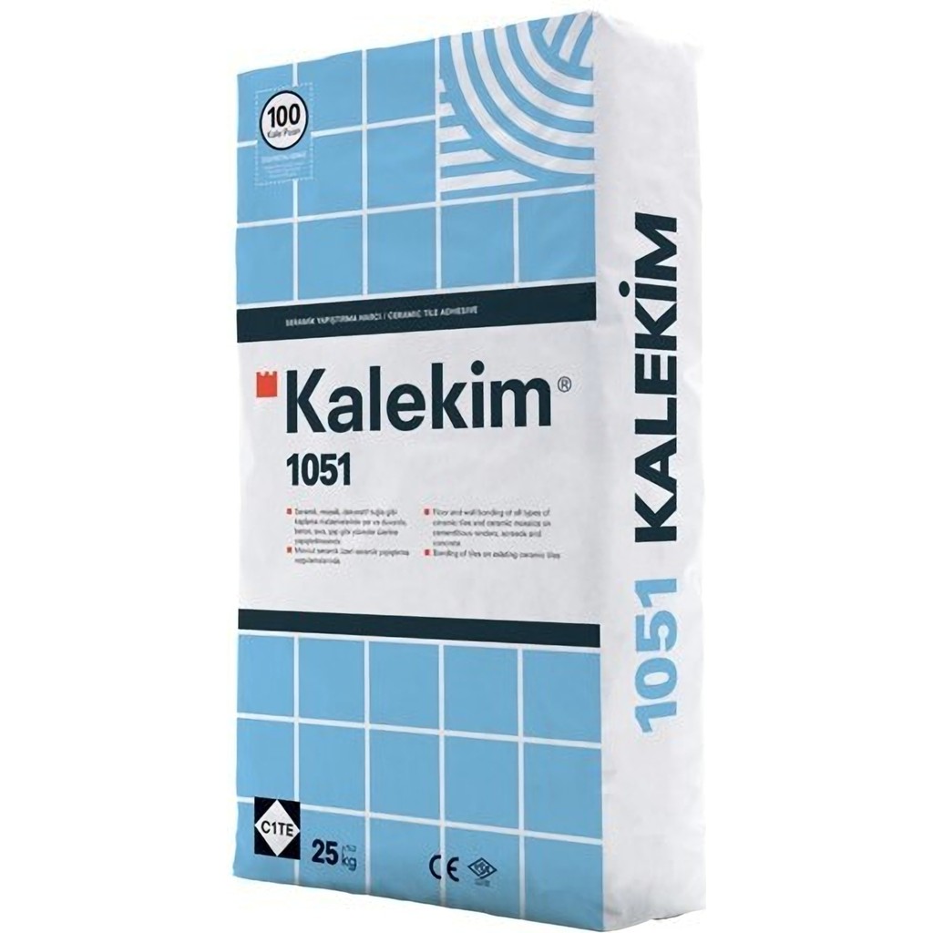 Kalekim 1051 Seramik Yapıştırıcı Fayans Gri kg Seçenekli - 5 KG Diğer Fiyatı