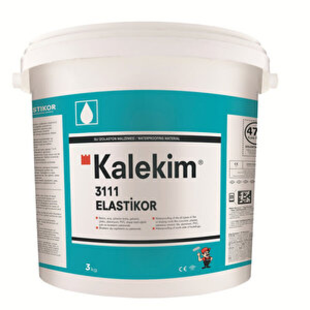 Kalekim Elastikor İzolasyon Malzemesi 3 kg Nalburiye & Hırdavat Fiyatı